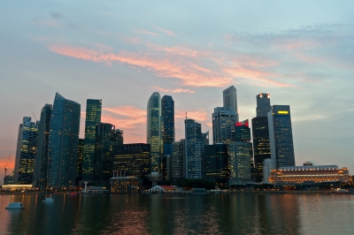 Singapour : déménagement et choc culturel - skyline